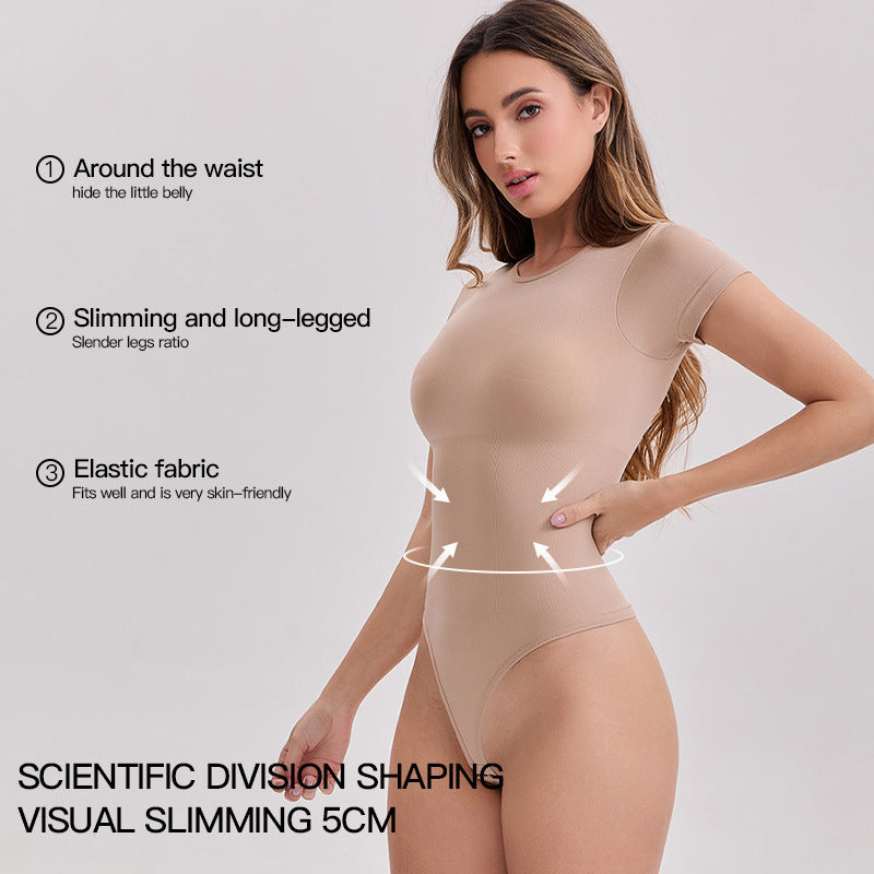 Seamless Shapewear Bodysuit with Tummy Control WOMAN