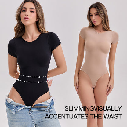 Seamless Shapewear Bodysuit with Tummy Control WOMAN